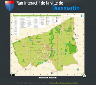 Accès au plan interactif de Dommartin